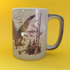 Vintage Otagiri Bald Eagle mug